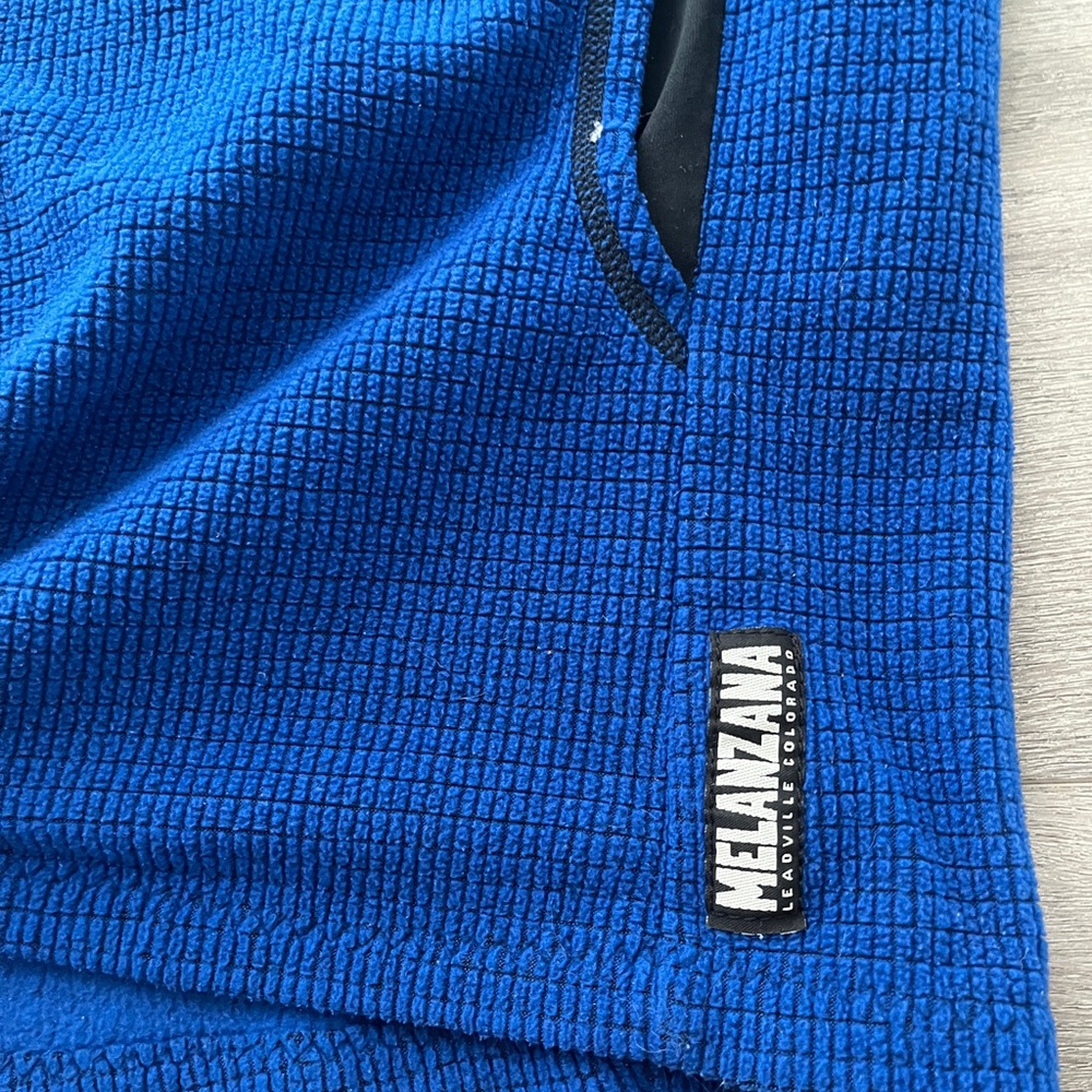 Melanzana Blue Fleece Pullover